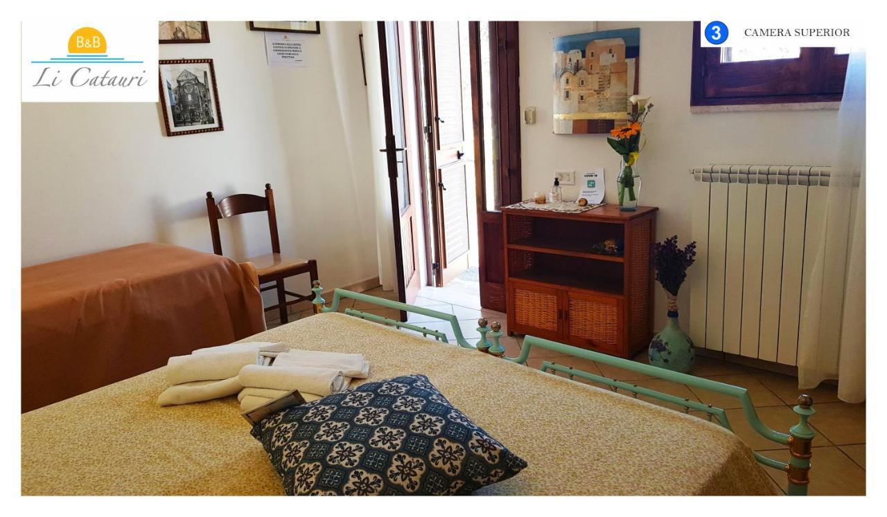 Li Catauri Bed and Breakfast Santa Cesarea Terme Buitenkant foto